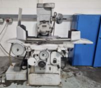 Burdett No 75 hydraulic horizontal spindle Surface Grinder, 8in x 24in, 6in x 18in Eclipse