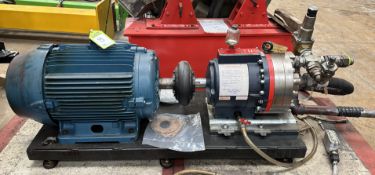 Hydra-Cell G35XK CTHFEYA Hydraulic Pump, with WEG 22kw electric motor, base size 1250mm x 500mm (lot