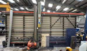 Holz-Her 1220 Super Cut automatic Vertical Panel Saw, 400volts, 5130mm x 2200mm (lot location: