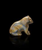 A LATE ROMAN LAPIS LAZULI AMULET OF A MOUSE, CIRCA 1ST-2ND CENTURY A.D.