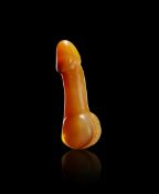 A ROMAN CARNELIAN PHALLUS PENDANT, CIRCA 1ST CENTURY A.D.