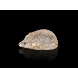 A HIGHLY RARE ROMAN ROCK CRYSTAL AMULET OF A MOLE, CIRCA 1ST-2ND CENTURY A.D.