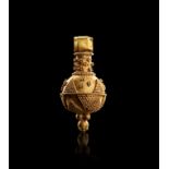 A ROMAN GOLD FILIGREE PENDANT, CIRCA 1ST-2ND CENTURY A.D.