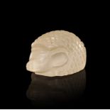 A ROMAN CARVED ROCK CRYSTAL HEDGEHOG AMULET, CIRCA 1ST-2ND CENTURY A.D.