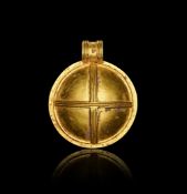 A ROMAN GOLD PENDANT, CIRCA 1ST-2ND CENTURY A.D.