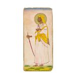 A STANDING PORTRAIT OF A NOBLEMAN, INDIAN SCHOOL, 19TH CENTURY