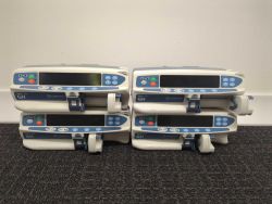 4 x CareFusion Alaris Plus GH Syringe Pumps (All Powers Up)