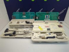 2 × Surgical Instrument Trays with Various Instruments