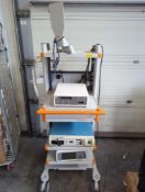 Smith & Nephew Stack Trolley with Sony & NDS Monitors, 460P Camera, 300XL Light Source, RF System