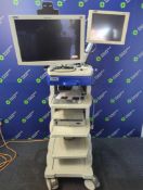 Karl Storz Stack Trolley with Wide View Monitor & Telecam SL2 Camera (Powers Up)