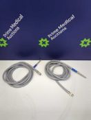 2 × Novadaq Light Source Cables