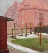 Kliefert-Gießen, Mathilde (1887 Pries bei Kiel – 1978 Stralsund) „Der Wäscheplatz“