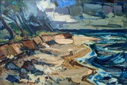 Beyer, Tom (1907 Münster - 1981 Stralsund) "Strand bei Göhren"