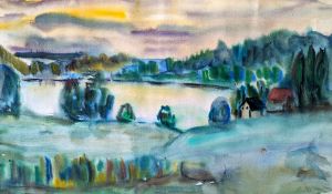 Czesnik, Johannes "Abendstimmung am Gothensee"