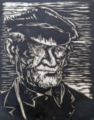 Jaeger, Gertraude "Portrait eines Usedomer Fischers"