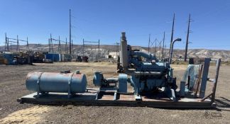 Skid Mounted Mission Pump Powered by Detroit Diesel Engine