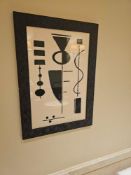 Framed Print – Formspiel, c.1948 (After Max Ackermann) A decorative reproduction of Formspiel,