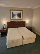 Room 404 Contents of hotel bedroom freestanding furniture as photographed briefly comprising