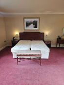 Room 565 Contents of hotel bedroom freestanding furniture as photographed briefly comprising