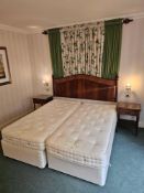 Room 511 Contents of hotel bedroom freestanding furniture as photographed briefly comprising