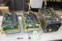 ASSORTED FANUC SERVO UNITS **QTY. 3**