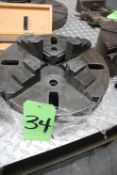 CUSHMAN 12" 4 JAW CHUCK