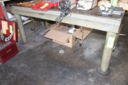 METAL TABLE 6 FT. X 3 FT.
