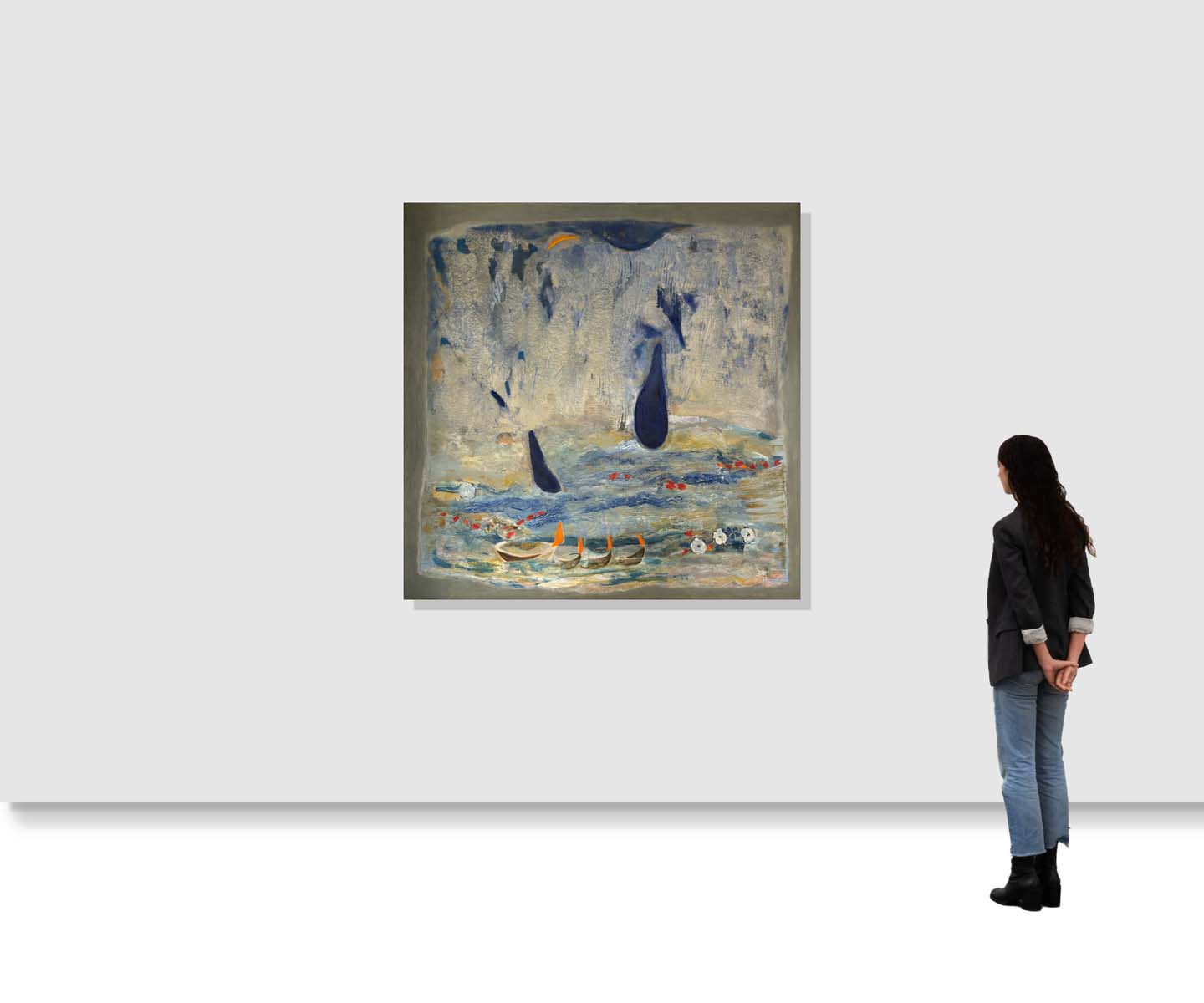 REKHA RAO (b. 1947) - RAIN - Image 2 of 2