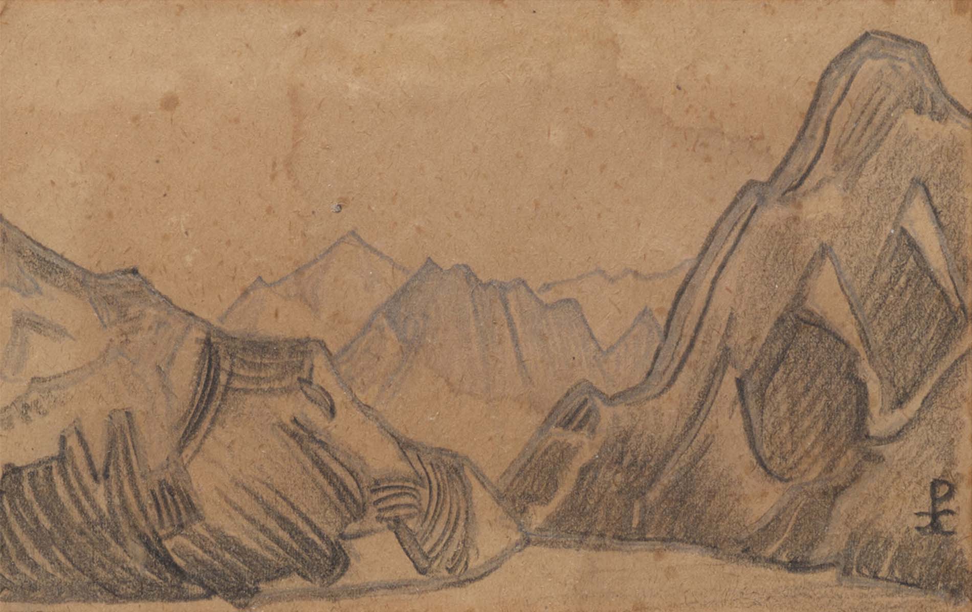 NICHOLAS ROERICH (1874 - 1947) - LADAK 1940