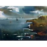 PARESH MAITY (b. 1965) - UNTITLED (Cornwall Seascape) (Set of 2)