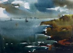 PARESH MAITY (b. 1965) - UNTITLED (Cornwall Seascape) (Set of 2)