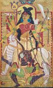 DIPEN BOSE (1921 - 1964) - UNTITLED (Durga)