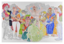 LAXMA GOUD (b. 1940) - BARKAT VILLA