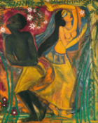 Uma Gautam (b. 1962) - UNTITLED (Couple)