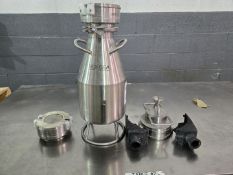 GEA 4 inch Buck valve, with discharge tank, used for handling API's