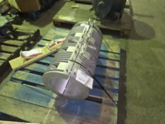 Split cylindrical band heater assembly