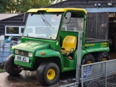 John Deere Gator 6x4, diesel, Reg X119 JCL, key & logbook in office