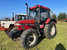 (97) Case 4220 4wd, 16.9x34 rear, 360-70-24 front, 4,705 hours, Reg P116 EFL, logbook & key in