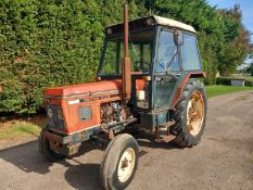 Zetor 7011 2wd tractor, Reg OEW 792X, key in office