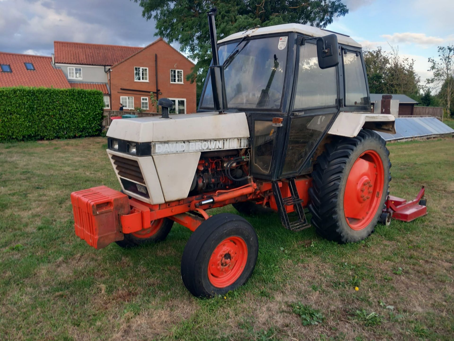 (84) David Brown 1390 hydrashift, 2wd tractor, 5,150 hours, Reg A673 ...