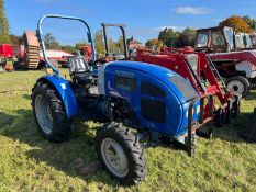 (16) Mahindra FS254 II compact tractor, 130 hours, 25hp, key in office