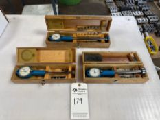 (3) DIAL BORE GAUGES