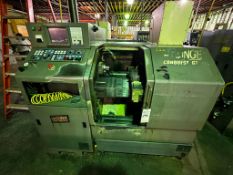 HARDINGE CS-GT CNC GANG TOOL LATHE , HAR-MATIC BAR FEEDER