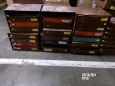(20) PULL OUT DRAWER CABINETS