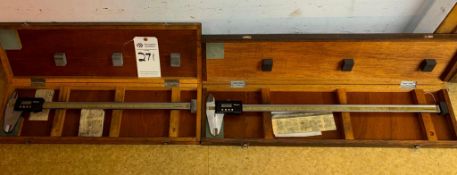 (2) MITUTOYO DIGITAL CALIPERS