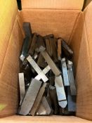 LOT OF FLAT CARBIDE INSERTS
