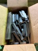 LOT OF FLAT CARBIDE INSERTS