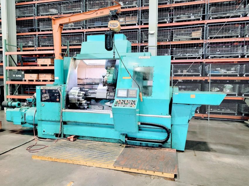 Warner and Swasey SC-25 CNC 4 Axis Turret Lathe