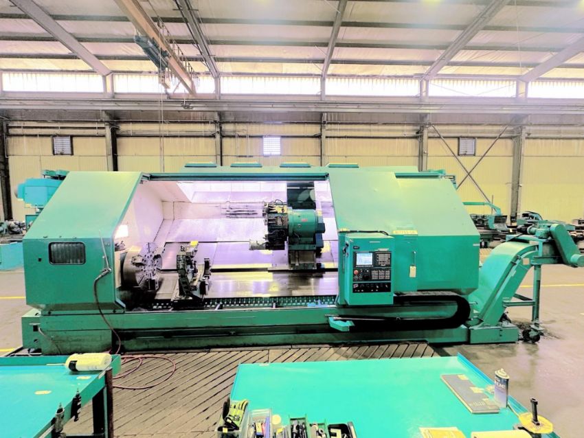 Mazak SL-80 4000U Horizontal CNC Lathe