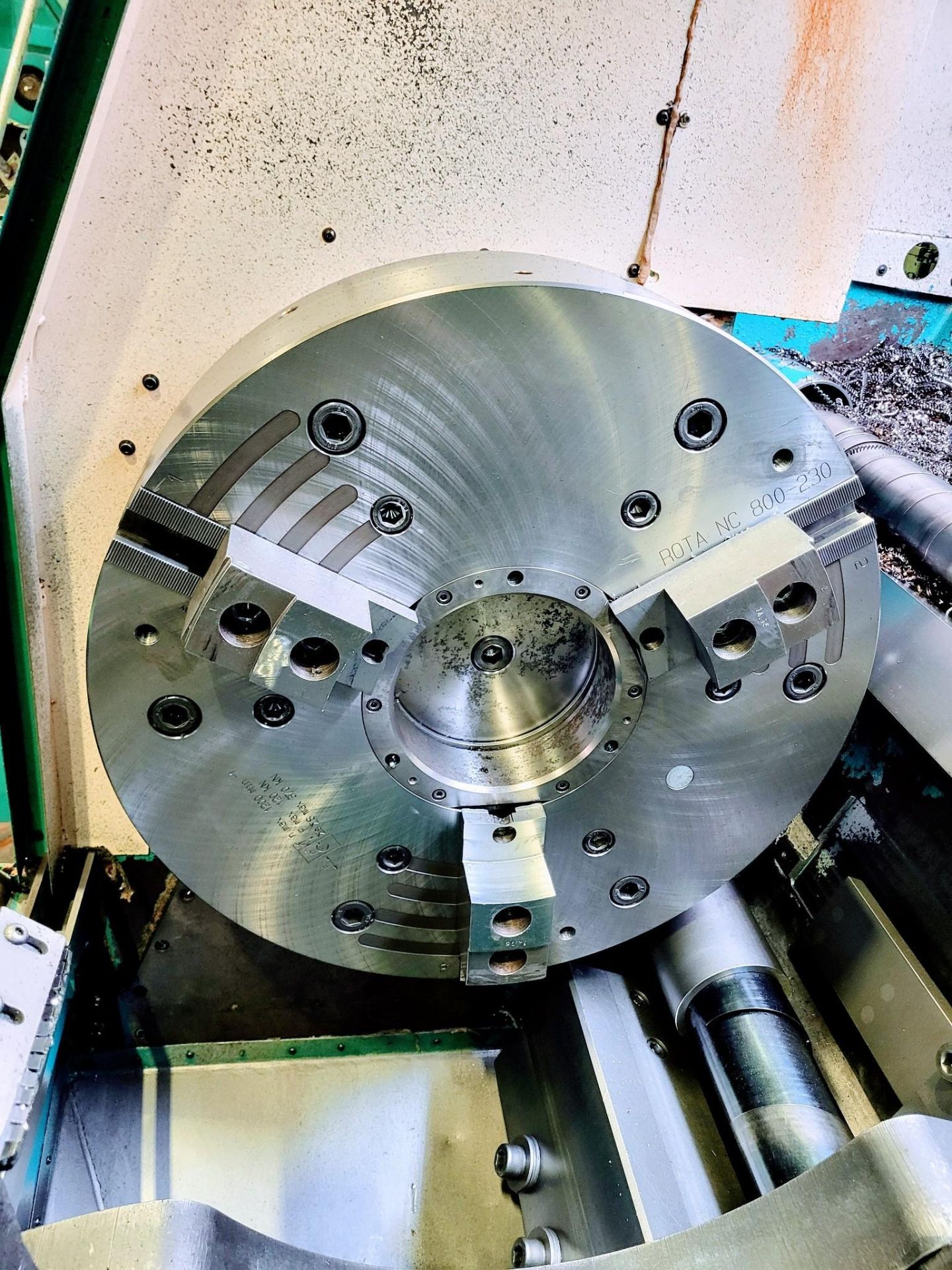 WARNER AND SWASEY SC-32/ LB5 4 AXIS CNC LATHE, DUAL SPINDLE, FANUC ...